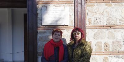 Team members in front of the Bulgarian Church in Edirne St. St. Konstantin and Elena